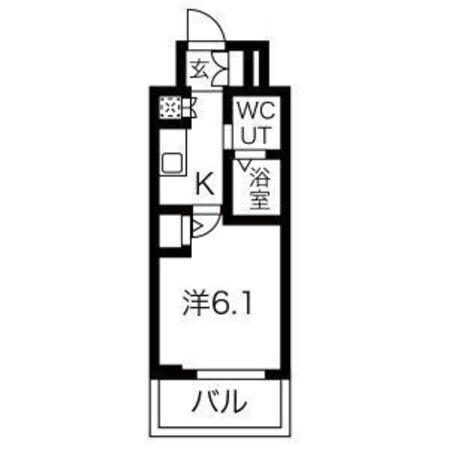 淡路駅 徒歩4分 3階の物件間取画像